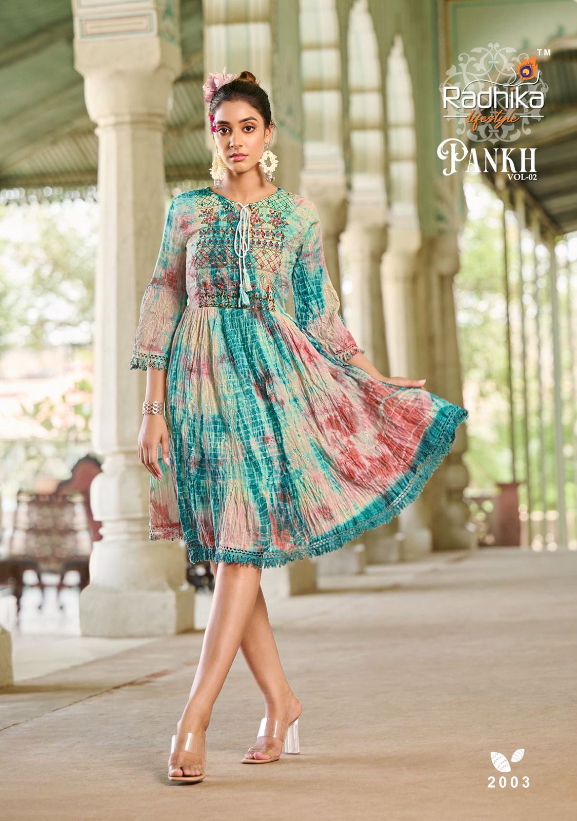 Pankh Vol 2 By Radhika Short Party Wear Kurtis Catalog